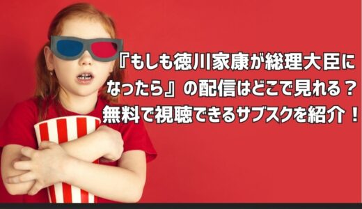『もしも徳川家康が総理大臣になったら』の配信はどこで見れる？無料で視聴できるサブスクを紹介！